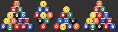 Bille De Billard Américain N°2 Bleue - Remplacement à L'Unité, Plusieurs Diamètres Au Choix - 12